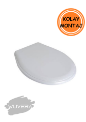 Wuvera Pamukkale Klozet Kapağı – Estetik, Sessiz ve Kolay Kurulumlu Banyo Aksesuarı