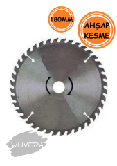 Wuvera 180mm Elmaslı Ahşap Kesme Diski – Güçlü Kesim, Temiz Sonuçlar