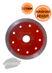 Wuvera 115 mm Seramik Mermer Fayans Kesici – İnce ve Pürüzsüz Kesim Diski