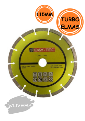 Wuvera 115 mm Elmas Kesici Disk – Beton, Mermer, Granit ve Taş Kesimi İçin Dayanıklı Kesme Taşı