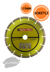 Wuvera 115 mm Elmas Kesici Disk – Beton, Mermer, Granit ve Taş Kesimi İçin Dayanıklı Kesme Taşı