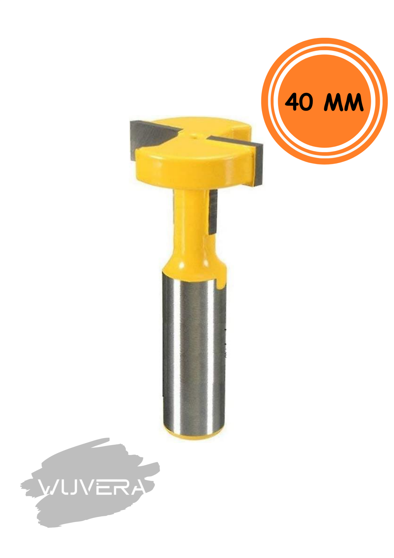 Wuvera 40 mm Menteşe Yuva Açma Matkap Ucu – Ahşap Yüzeyler İçin Freze Tipi Delik Açma Ucu