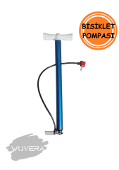 Wuvera Büyük Boy Bisiklet Pompası – Kolay Kullanım, Güçlü Performans