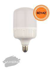 Wuvera 20 W LED Torch Ampul E27 – Soğuk Beyaz 6500 K, Enerji Tasarruflu Model