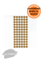 Wuvera 15mm kendisinden Yapışkanlı Masa Sandalye Altı Keçe – Çizilmeye ve erimeye Son!