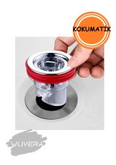 WUVERA Anti Koku Önleyici - Duş Yer Sifonu Geri Akış Önleyici - Gider Pis Koku Önceliyici - Böcek Önleyici