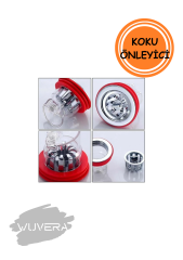 WUVERA Anti Koku Önleyici - Duş Yer Sifonu Geri Akış Önleyici - Gider Pis Koku Önceliyici - Böcek Önleyici