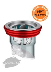 WUVERA Anti Koku Önleyici - Duş Yer Sifonu Geri Akış Önleyici - Gider Pis Koku Önceliyici - Böcek Önleyici