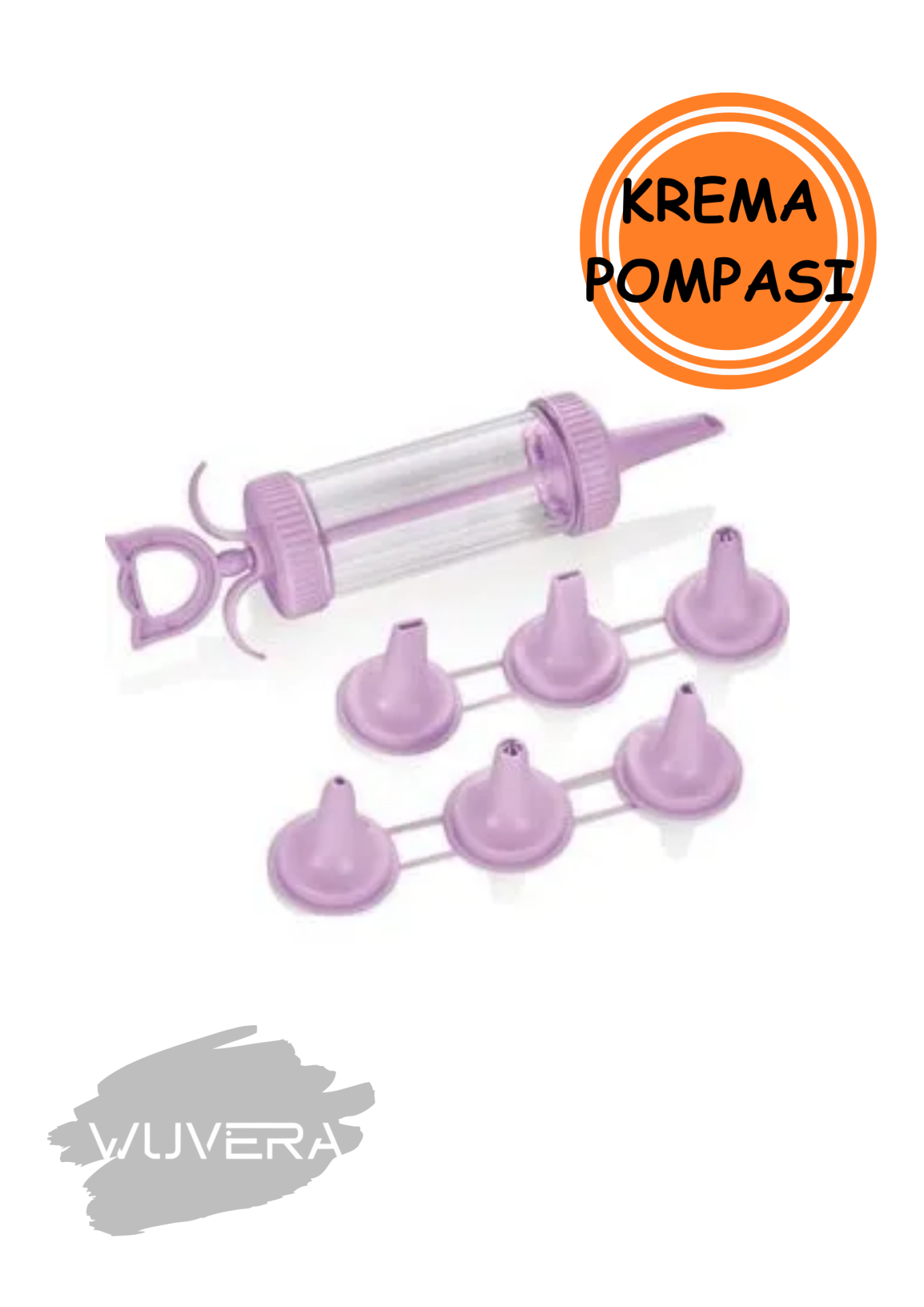 Wuvera Lüks Krema Pompası – Şık ve Pratik Makarna Yardımcınız!