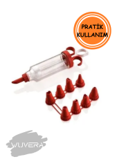 Wuvera Lüks Krema Pompası – Şık ve Pratik Makarna Yardımcınız!