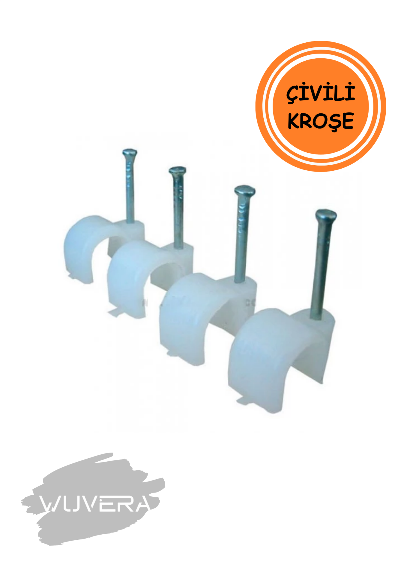 Wuvera No:3 Çivili Kroşe – Güçlü ve Pratik Sabitleme Çözümü!