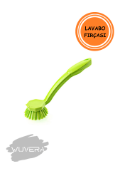 Wuvera Lavabo ve Küvet Fırçası – Sert Kılları ile Güçlü Temizlik!