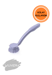 Wuvera Lavabo ve Küvet Fırçası – Sert Kılları ile Güçlü Temizlik!