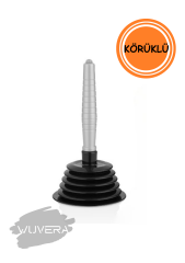 Wuvera Büyük Koruklu Lavabo ve Küvet Açıcı Pompa – Güçlü ve Etkili Tıkanıklık Giderici