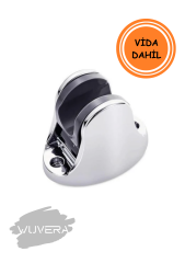 Wuvera Krom Kaplama Mafsallı Duş Başlığı Tutacağı Dayanıklı Askı