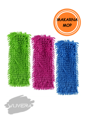 Wuvera Mikrofiber Makarna Mop Yedek Paspas – Temizlikte Pratik ve Hijyenik Çözüm