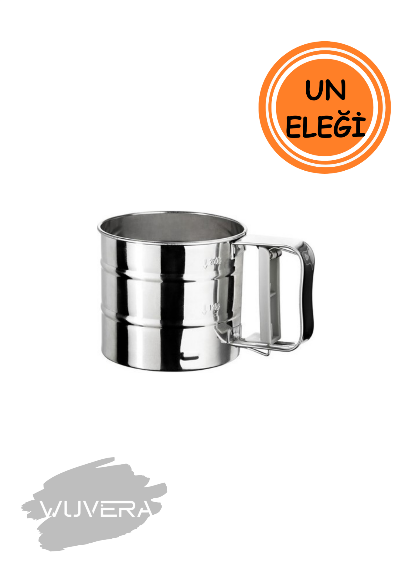 Wuvera Metal Un Eleği – Mutfaklarınız İçin Pratik ve Dayanıklı Çözüm