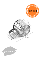 Wuvera Metal Un Eleği – Mutfaklarınız İçin Pratik ve Dayanıklı Çözüm