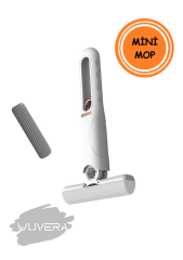 Wuvera Taşınabilir Mini Mop Temizlik Paspası – 180 Derece Döner Başlıklı Pratik Temizlik Aparatı