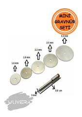 Wuvera 6 Parça Ahşap Mini Matkap Testere Ucu Ağzı Seti – Ahşap İşleriniz İçin Pratik ve Çok Yönlü Çözüm